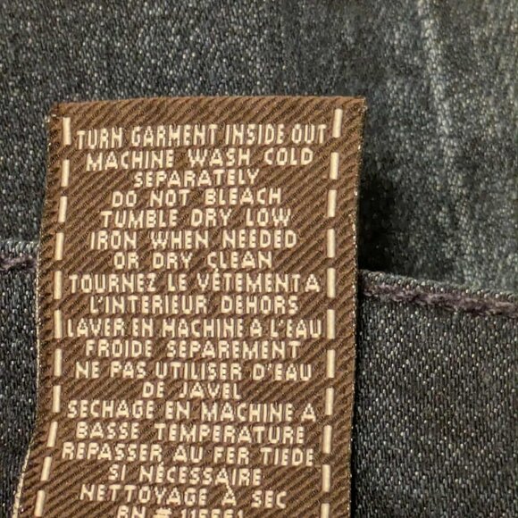 Free for All Mankind Jeans Womens 26 Dark Faded Wash 5 Pocket Pullon Denim - Picture 14 of 16